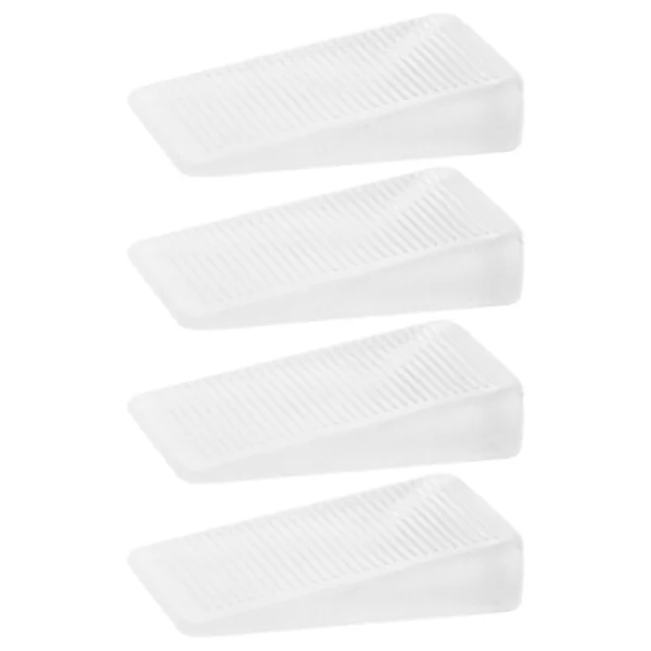 4 st PVC-nivåkil, möbelbordsbrickor, multifunktionella brickor för hemförbättring, stabiliserar bord och bokhyllor