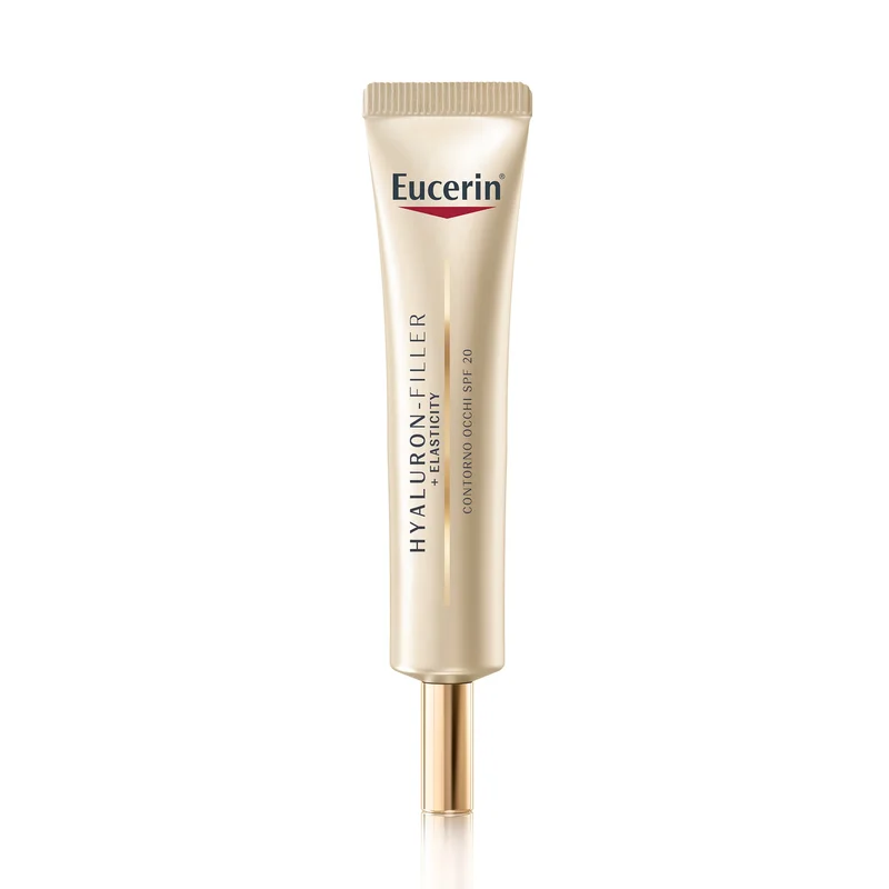 Eucerin Hyaluron-Filler + Elasticity Contorno Occhi SPF 15 15ML - Contorno occhi antirughe