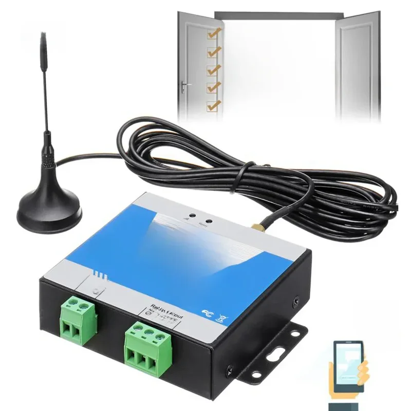 AliExpress - RTU5024 GSM ouvre-porte relais commutateur télécommande sans fil accès aux portes longue antenne appel gratuit 850/900/1800/1900MHz ouvre