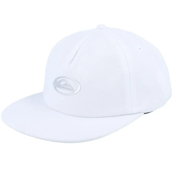 Quiksilver - Weiss snapback Cap - Saturn Cap White Snapback @ Hatstore