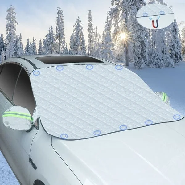 Frost Forrude Dækken, Vinter Forrude Beskyttelse, Bil Forrude Dækken med Magneter, Udendørs Bil Dækken, Anti Sne, Regn, Støv, Blade og UV S