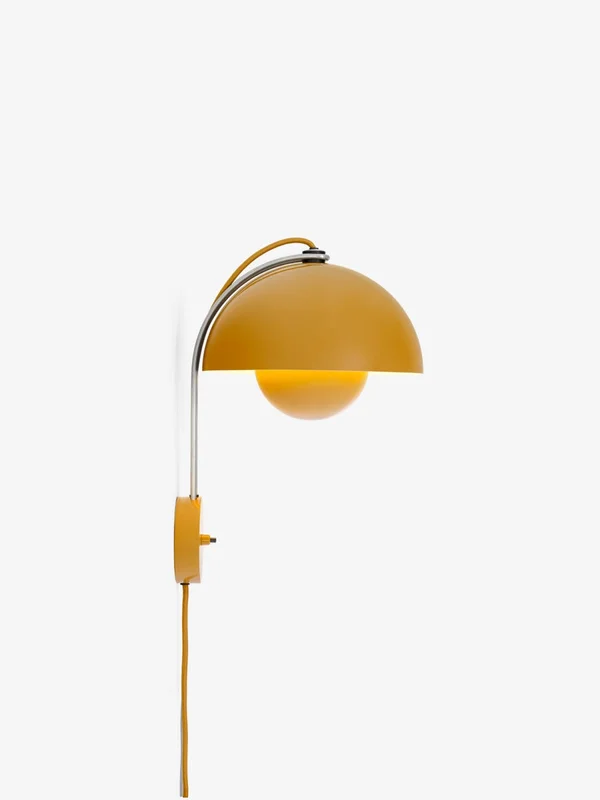&tradition Flowerpot VP8 vegglampe - Gul