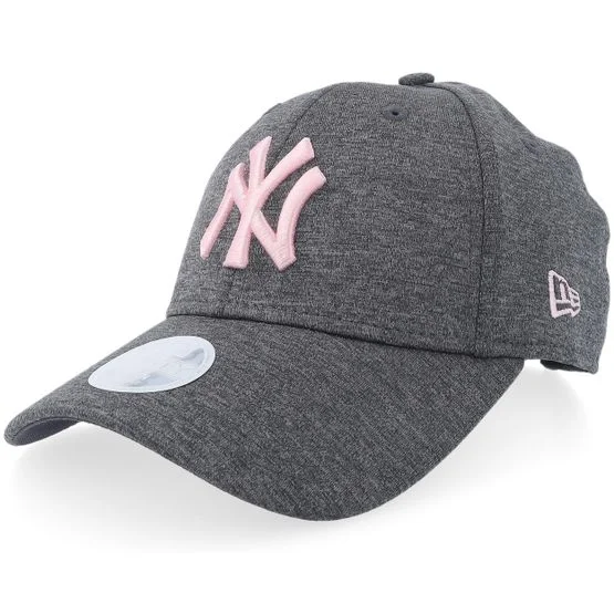 New Era - MLB Grijs adjustable Cap - New York Yankees Tech Jersey 9Forty Grey/Peach Adjustable @ Hatstore