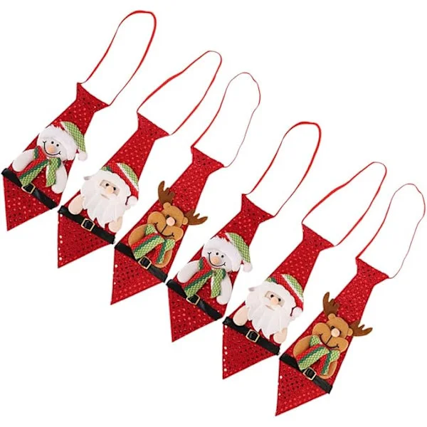 Pieces Juleslips Herre Jule Skjerf Slips for Menn Herre Skjerf for Jul Juleslips Nyhetsslips Stoff