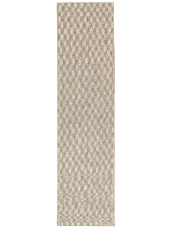 Tvättbar Inom- Och Utomhusmatta Clio Beige Gångmatta Liten Oeko-Tex