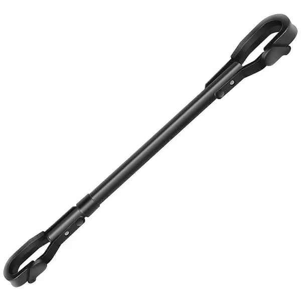 Kapacitet 30 kg/66 lbs Cykel Topprör Tvärstång Ram Justerbar Adapter för Y-Ram Damcykel C