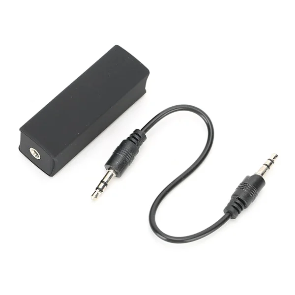 Jordforbindelsesstøjfilterisolator til hjemme stereoanlæg bilstereo med 3,5 mm/0,1 tommer lydkabel