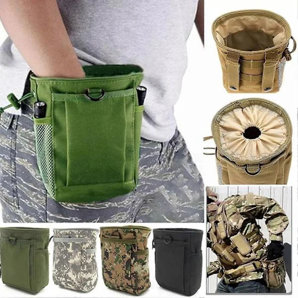 Outdoor Military Waist Bag Cell Phone Pouch Outdoor Tactical Bag Belt Waist Pack Gear Packs Outdoor Bag Green
