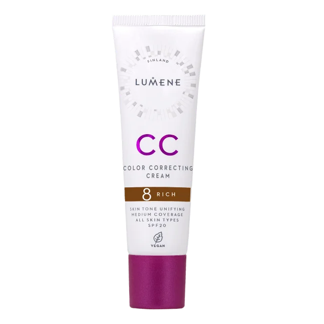 Lumene CC Color Correcting Cream SPF 20 Foundation Dam Guld 30 ML