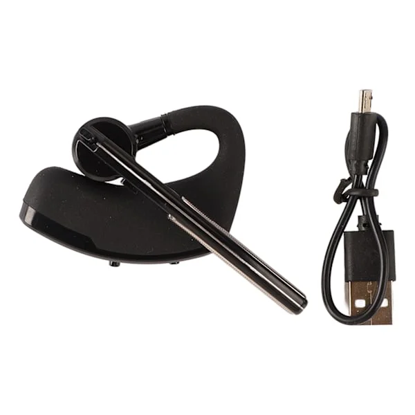 Bluetooth Stereo Brusreducerande 180 Graders Justerbart Trådlöst Business Headset Kontor Körning
