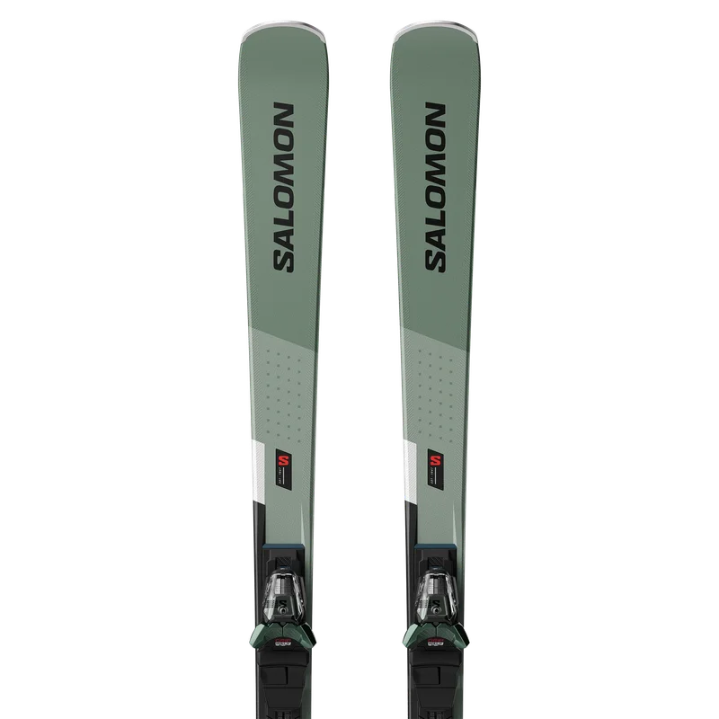 Salomon - Alpinski: Set Alpinski E S/MAX 8 + M11 Gw L80 - Oil Green Black