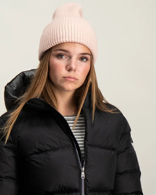 RYVLS Knitted Beanie Rosa Mössor Tjej - Kids Brand Store