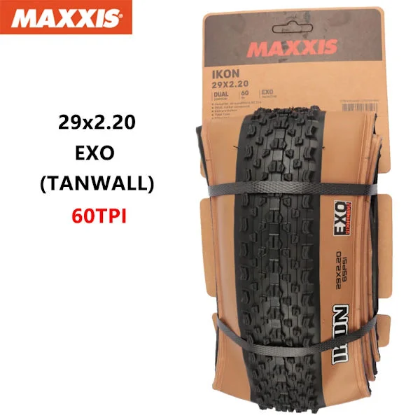 MAXXIS IKON Cykel E-BIKE Vikbart Punkteringsskydd Original Tubeless Däck För MTB 26x2.2/2.35 27.5x2.2/2.35 29x2/2.2/2.35/2.6