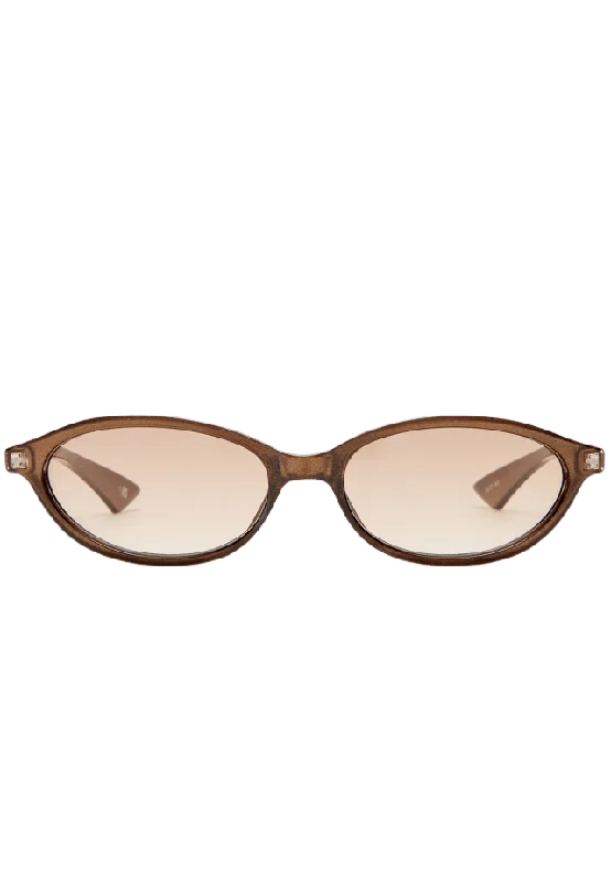 Le Specs Duskfall Solglasögon Dam Brun ONESIZE