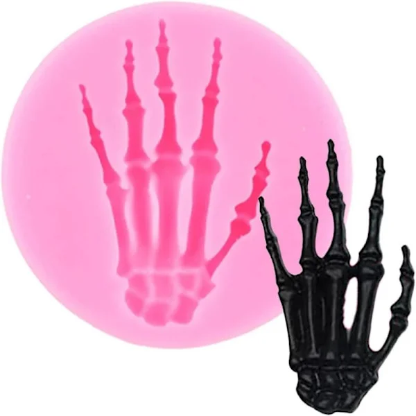 Halloween-kakkuvuoka, 3D Halloween-muotit | 3D Halloween-kakkuvuoka | Pelottavat silikonimuotit, Halloween-ruokamuotit, Halloween-keittiömuotit, 