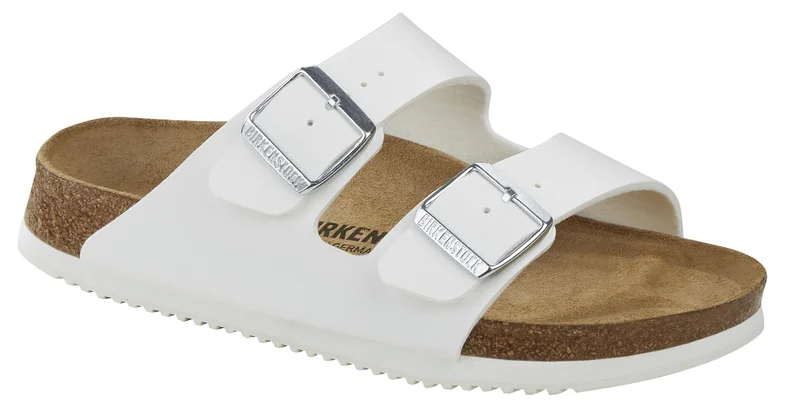 Birkenstock Arizona 101822138 Työsandaalit valkoinen, kapea lesti 38, Kengät