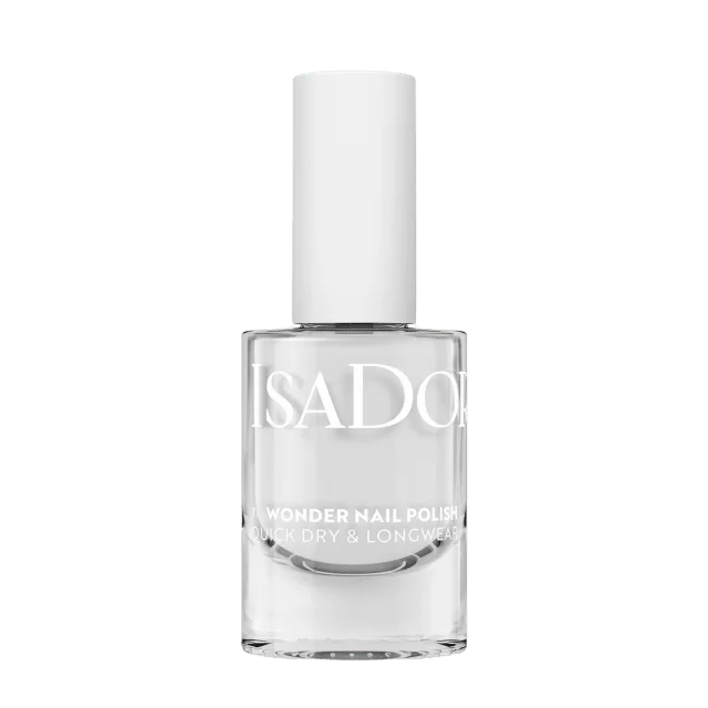IsaDora The Wonder Nail Polish Quick dry & Longwear Nagellack Unisex Vit 5 ML