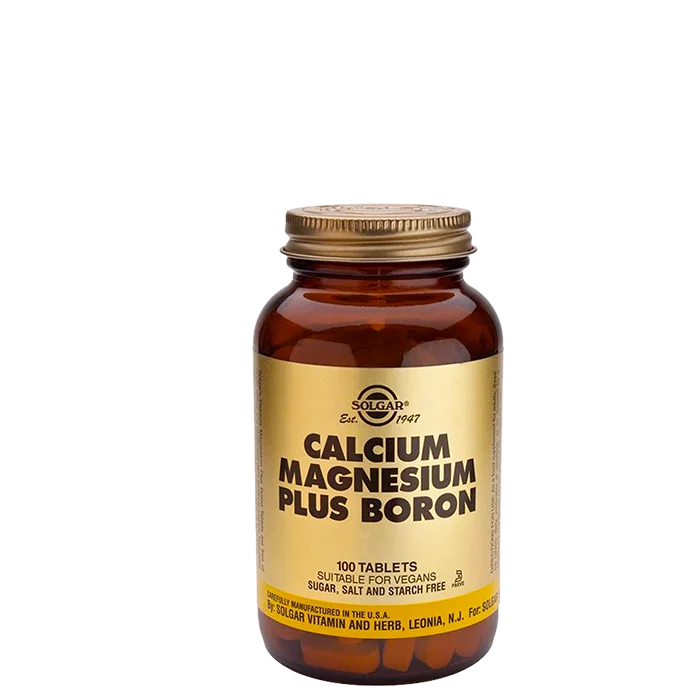 Solgar Kalsium Magnesium + Boori 100 kapselia