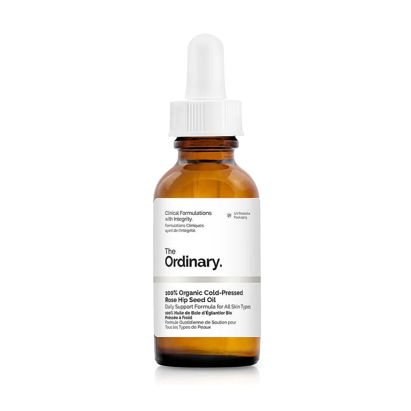 The Ordinary 100% Organic Cold-Pressed Rose Hip Seed Oil 30 ml, Hudpleje, Ansigtspleje, Serum