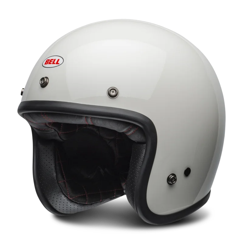 Halvhjelm Bell Custom 500 Hvit S