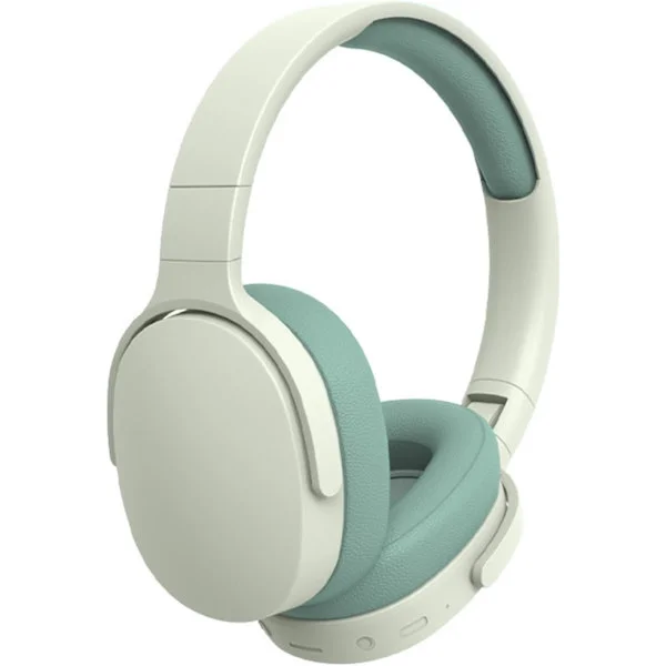 Trådløst Bluetooth-headset Reduktion Justerbart Trådløst Headset Bluetooth 5.1 Stereo Over-Ear til Sport Grøn
