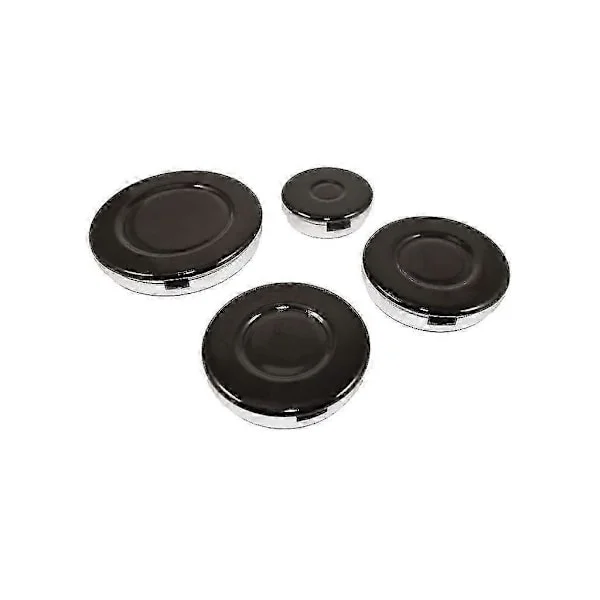Universell Spishäll Gasbrännare Bas och Lock Set 4 Delar 55mm 75mm 100mm Bästa Presenten