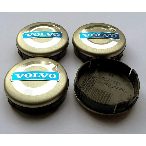 Volvo 02- 64MM 4-pack Centrumkåpor Volvo