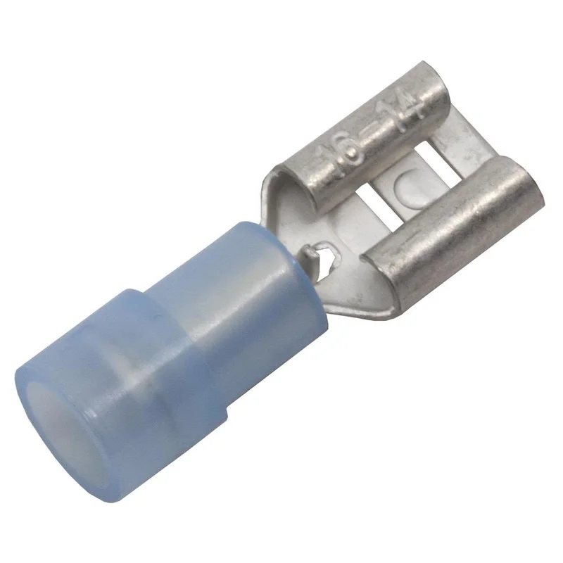 Abiko KA2507FLS-CP Kabelsko flatstifthylsa, 10-pack, Installationsmaterial