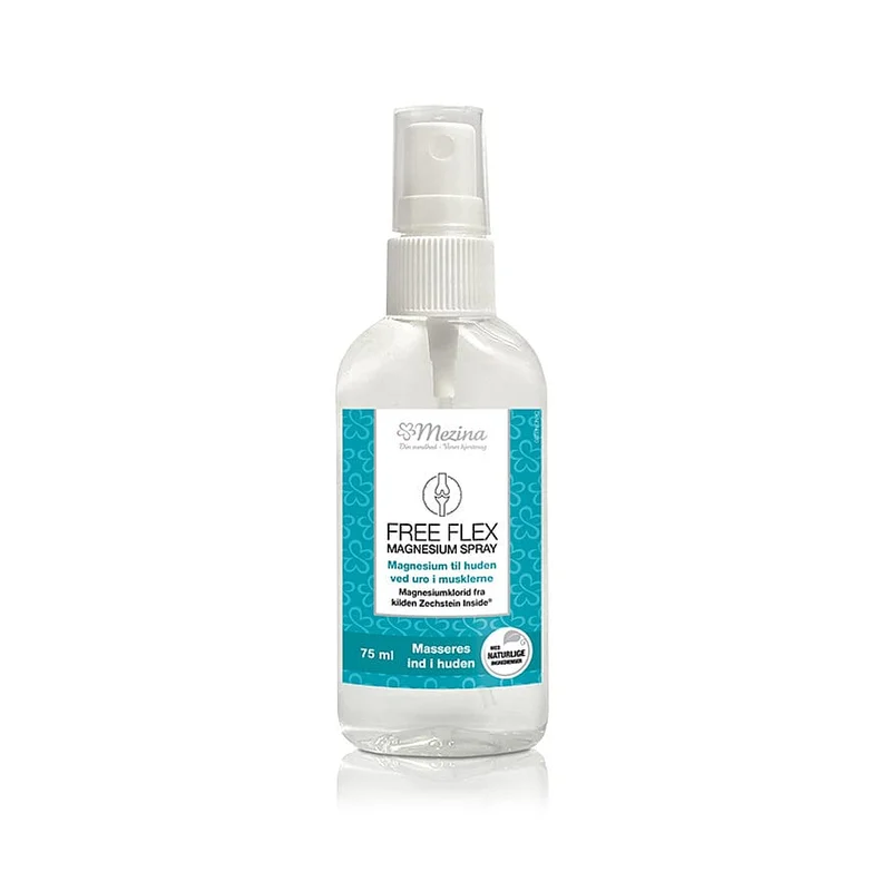 Mezina Free Flex Magnesium Spray 75 ml., Sport & Velvære, Massage, Massageolie