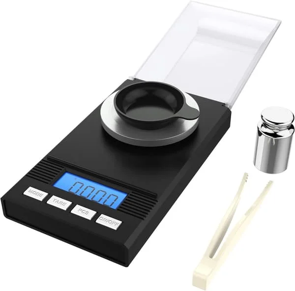 50g /0,001g milligramvægt, finvægt, MG vægt, milligram