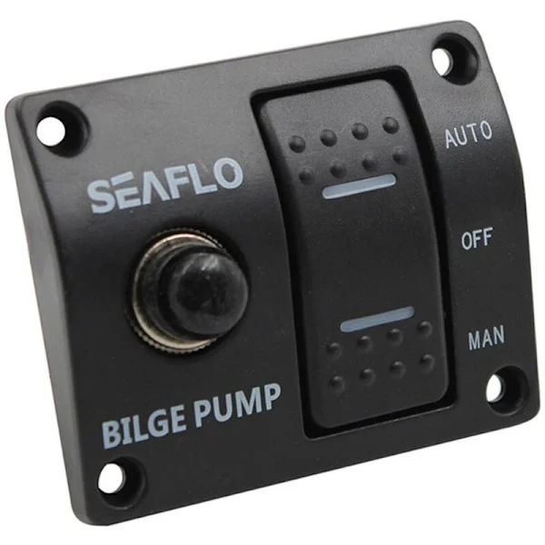 For Bilge Pump Bilge Pump Control Switch Auto Pump Panel Switch 3 Way Switch Panel