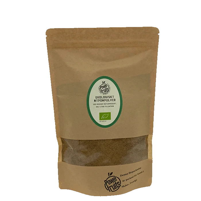 Powerfruits Ekologiskt Nyponpulver 1000 g