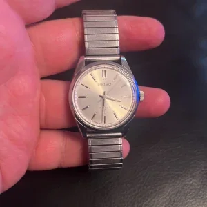 Vintage Klassisk silverfärgad Seiko klocka