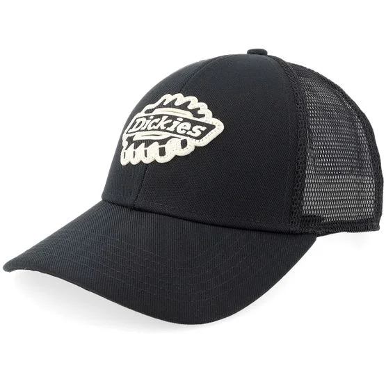 Dickies - Schwarz trucker Cap - Irondale Cap Black Trucker @ Hatstore