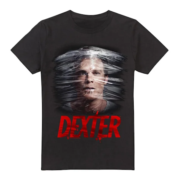 Dexter Herr Plastfolie T-shirt 4XL Svart
