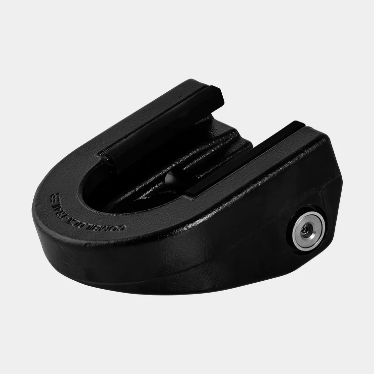 Trailerlås Combilock, 77.5 mm, Ø12 mm, sort