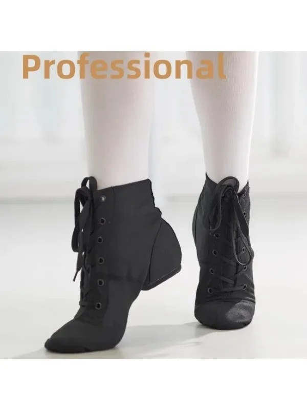 AliExpress - Haut Desinger Ballet danse talons fendus semelle chaussure noir rouge blanc hommes femmes garçons filles toile Jazz chaussures