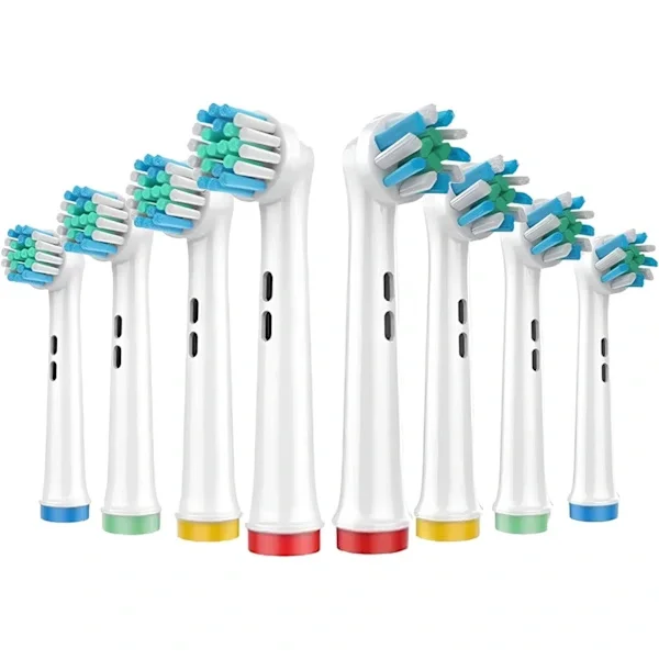 Tandborsthuvud 8-pack 4X Oral B Cross Action Tandborsthuvud och 4X Oral B Precision Clean Tandborsthuvuden, TH