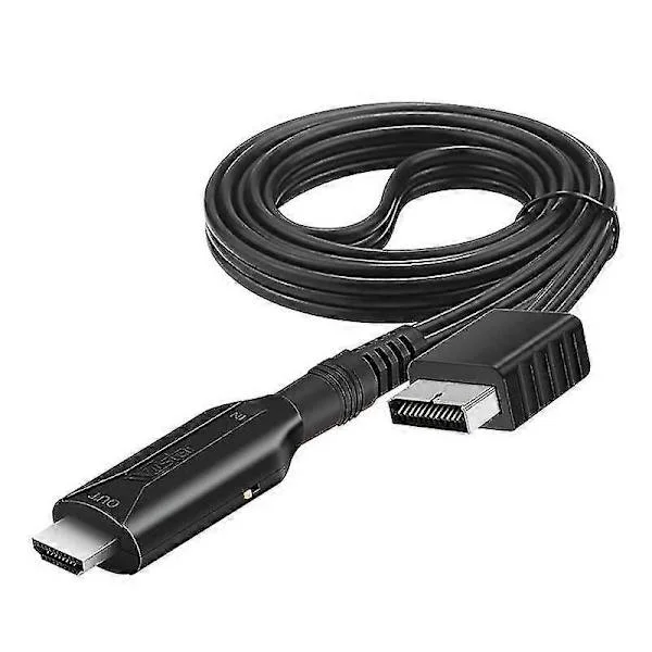 För Playstation 2 PS2 till HDMI-kompatibel kabel HD RCA AV Audio Video