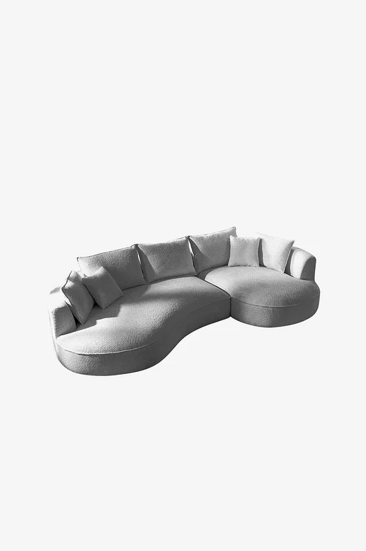 Hanah Home - Hjørnesofa Venedik Right - Grå - Hjørnesofaer - Fra Homeroom