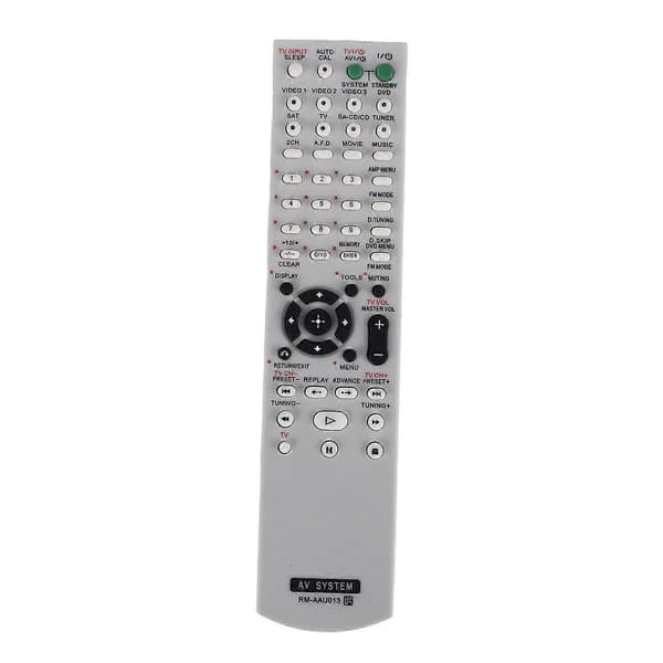 Fjärrkontroll RM-AAU013 för SONY HEMMABIO Ljud/Video Receiver HTDDW790, STRDG510, STRK790, HTD