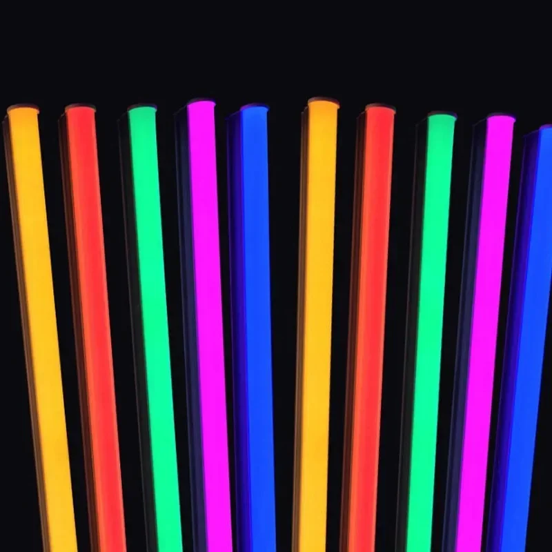 AliExpress - Top qualité T5 T8 LED Tube lumière 220 V 240 V LED T5 T8 lampe mur LED chaud froid blanc LED fluorescent T5 PVC plastique aluminium