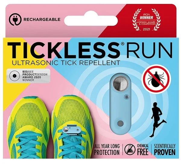 Tickless Run Persone Repellente Ultrasuoni Baby Blue