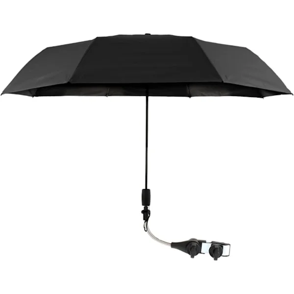 Universell barnevogn parasoll paraply 360° justerbar barnevogn parasoll UPF 50+ solbeskyttelse barnevogn parasoll med justerbar klemme