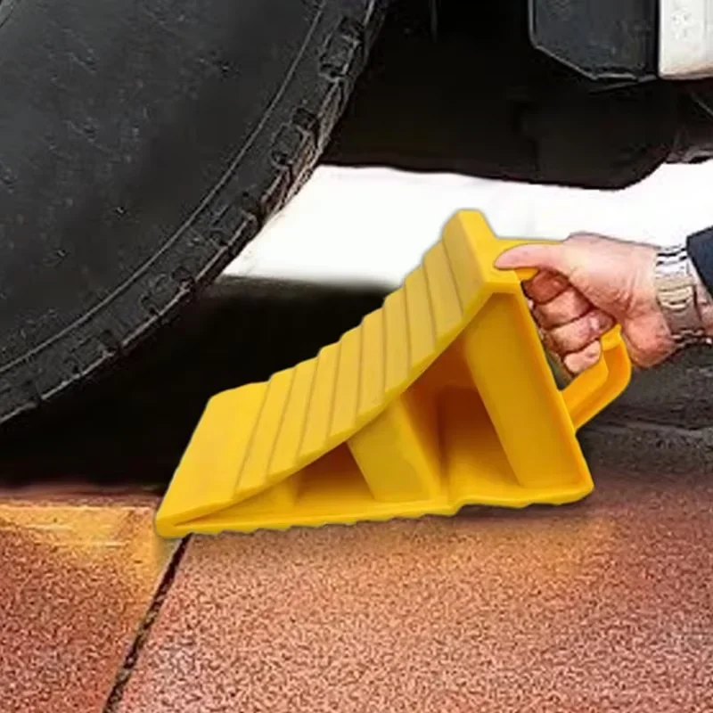 AliExpress - Cale de roue portable antidérapante pour voiture, bloc de stationnement robuste, cale de sécurité pour camion, remorque, camping-car, 