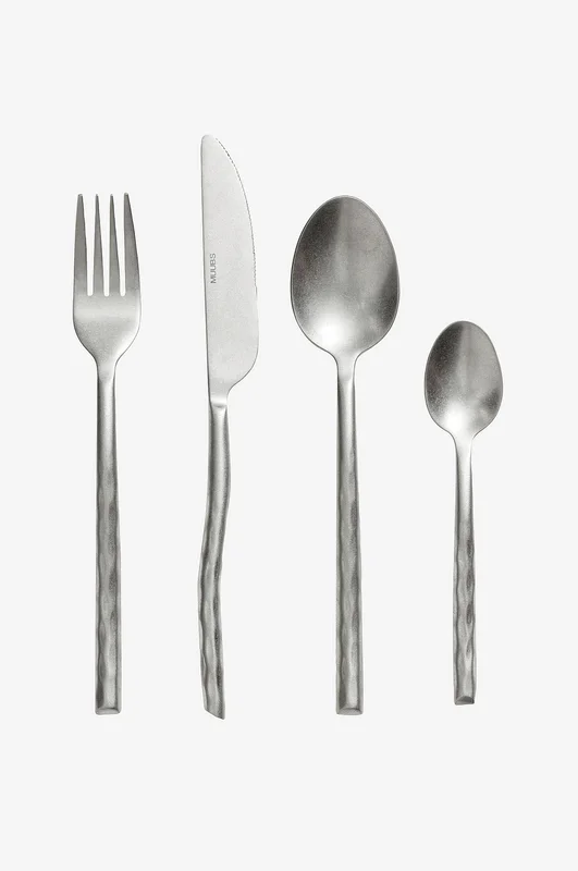 Muubs - Bestick Uta - Stenpolish 16 st - Silver - Bestick - Från Homeroom