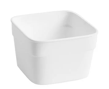 Nordiska Plast Småförvaring 74x74mm Vit till flexible Clear - Förvaringsbox i plast, 7,4 x 7,4 cm