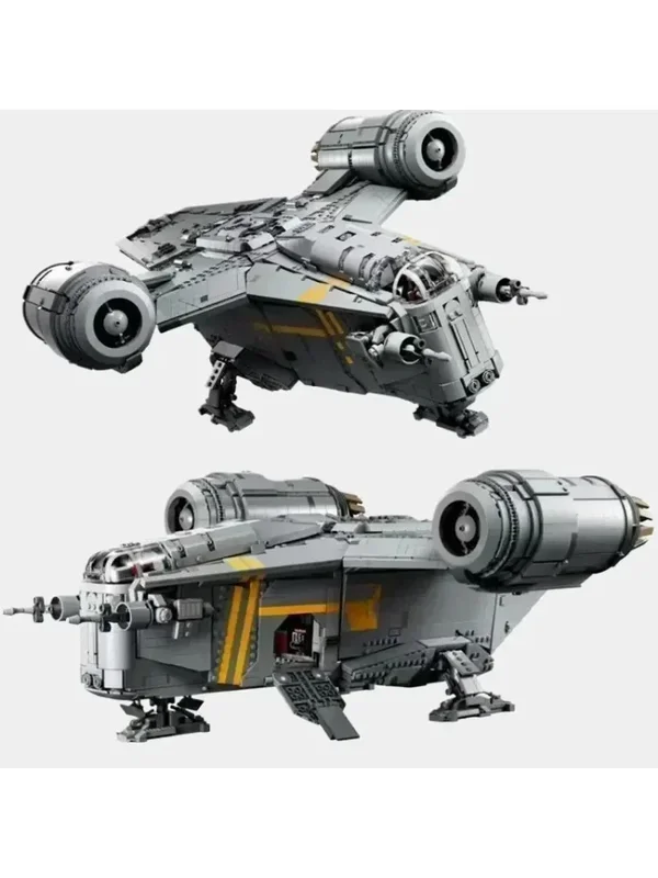 AliExpress - Bandai Instant 75331 UCS The Razor Crest Konstruktionsbausteine, 6187 Stück, Raumschiff, Geburtstagsgeschenke, kompatibel mit LEGO-