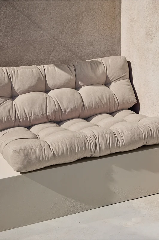 Jotex - Dynset Lastpall Polyester - Bomull Linnebeige PALLE - Köp Stolsdynor & sittkuddar hos Jotex