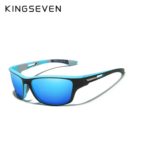 Særligt tilbud KINGSEVEN Brand Solbriller Herre Polariserede Glas Solbriller Dame UV400 7 års jubilæum Thanksgiving aktivitet